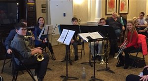 Quintet Primo! senior home outreach concert December 23rd, 2016